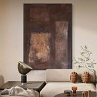 WABI-SABI MODERN ABSTRACT CANVAS TEXTURED ART #A5510