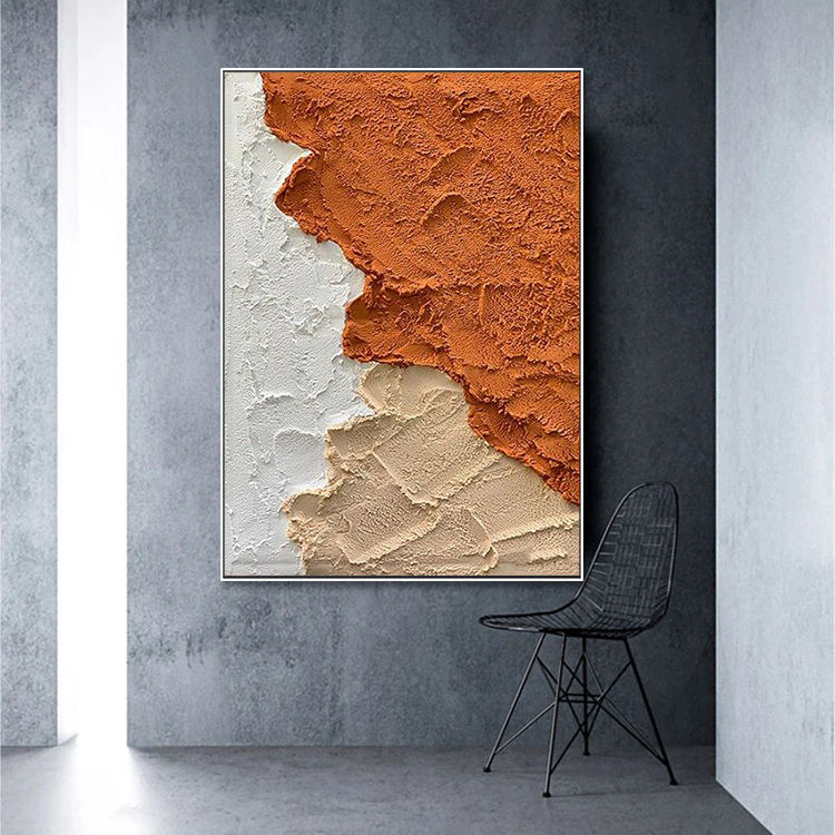 MODERN TEXTURED SEASCAPE ABSTRACT ART #A5999