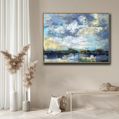 MODERN ABSTRACT LANDSCAPE WALL ART #A5555