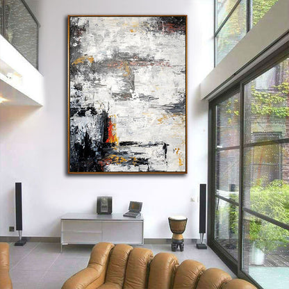 HANDMADE ABSTRACT WALL ART CANVAS #A3315