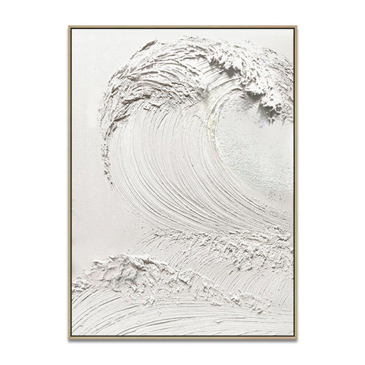 MODERN ABSTRACT OCEAN WAVES SEASCAPE #A9963