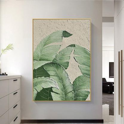 ABSTRACT LEAF WALL ART DECO #7916