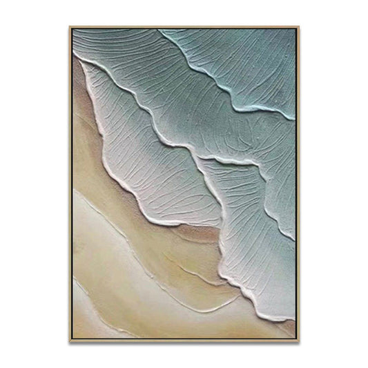 MODERN OCEAN RELIEF ABSTRACT ART #A9846