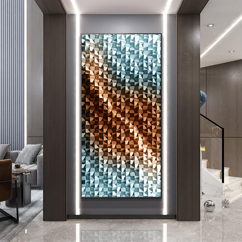 THREE DIMENSIONAL MOSAIC WALL ART #A4894