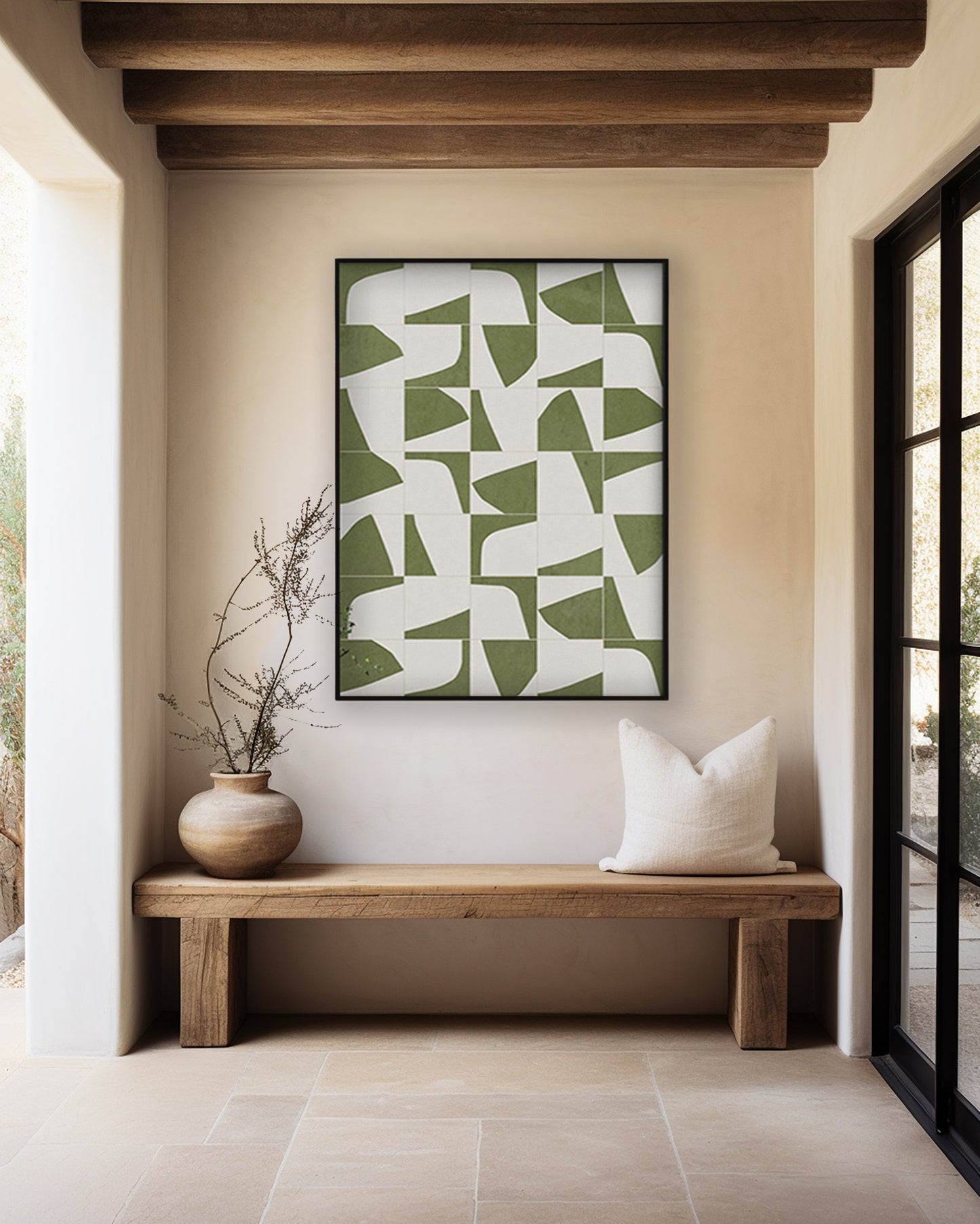 GEOMETRIC ARTWORK NORDIC MINIMALIST ART #A9211