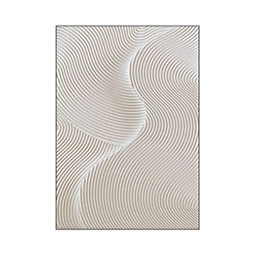 ABSTRACT PAINTINGS NEUTRAL WHITE CLAY TEXTURED ART #A4994