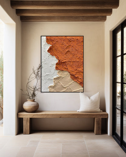 MODERN TEXTURED SEASCAPE ABSTRACT ART #A5999