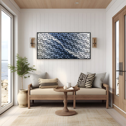 THREE DIMENSIONAL MOSAIC WALL ART #A6532